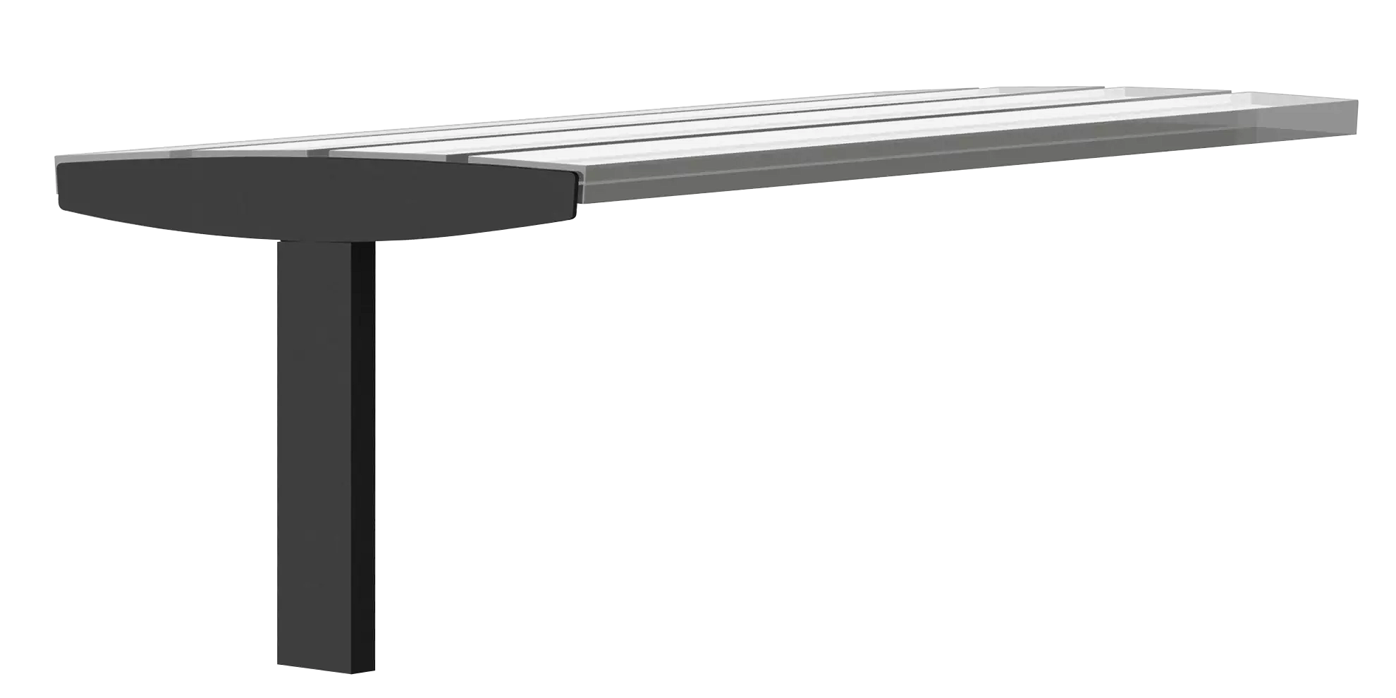 Vorschau: Fuß seitlich für Sitzbank Vorschau: Fuß seitlich für Sitzbank VERA SOLO